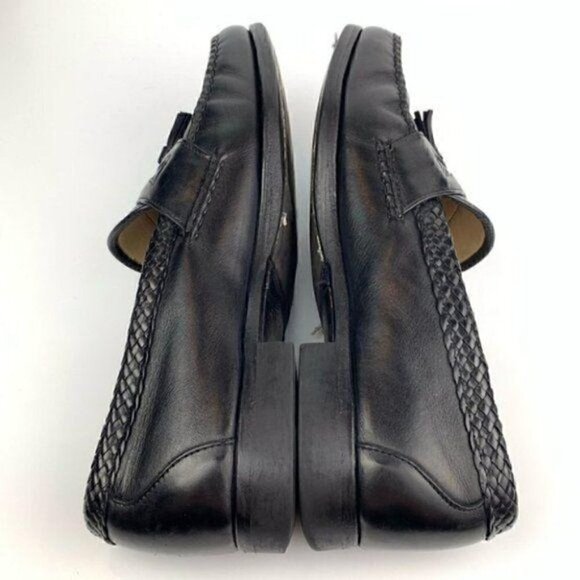 Allen Edmonds Maxfield sz 12 Black leather loafers